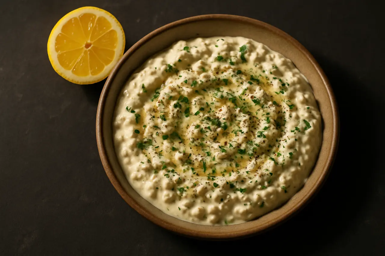Cottage Cheese Ranch Dip - blitz cottage cheese with ranch seasoning and it turns into a creamy dip with a ridiculous amount of protein