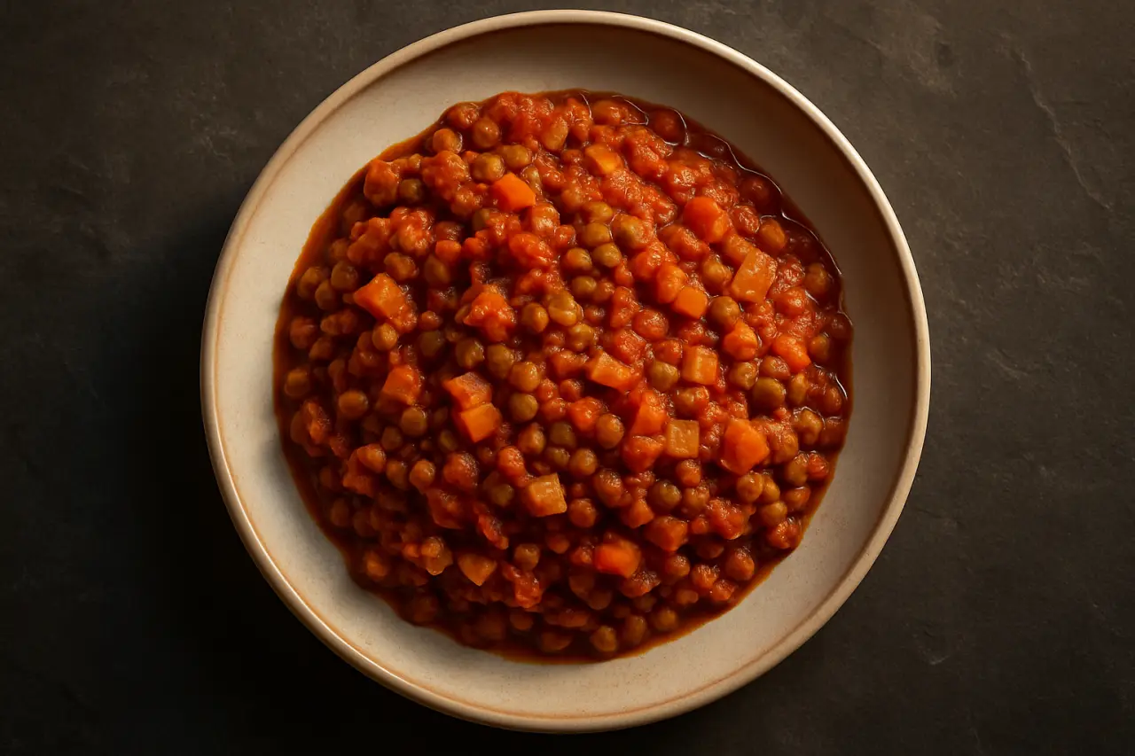 Lentil Bolognese - a rich, meatless bolognese the family won't interrogate
