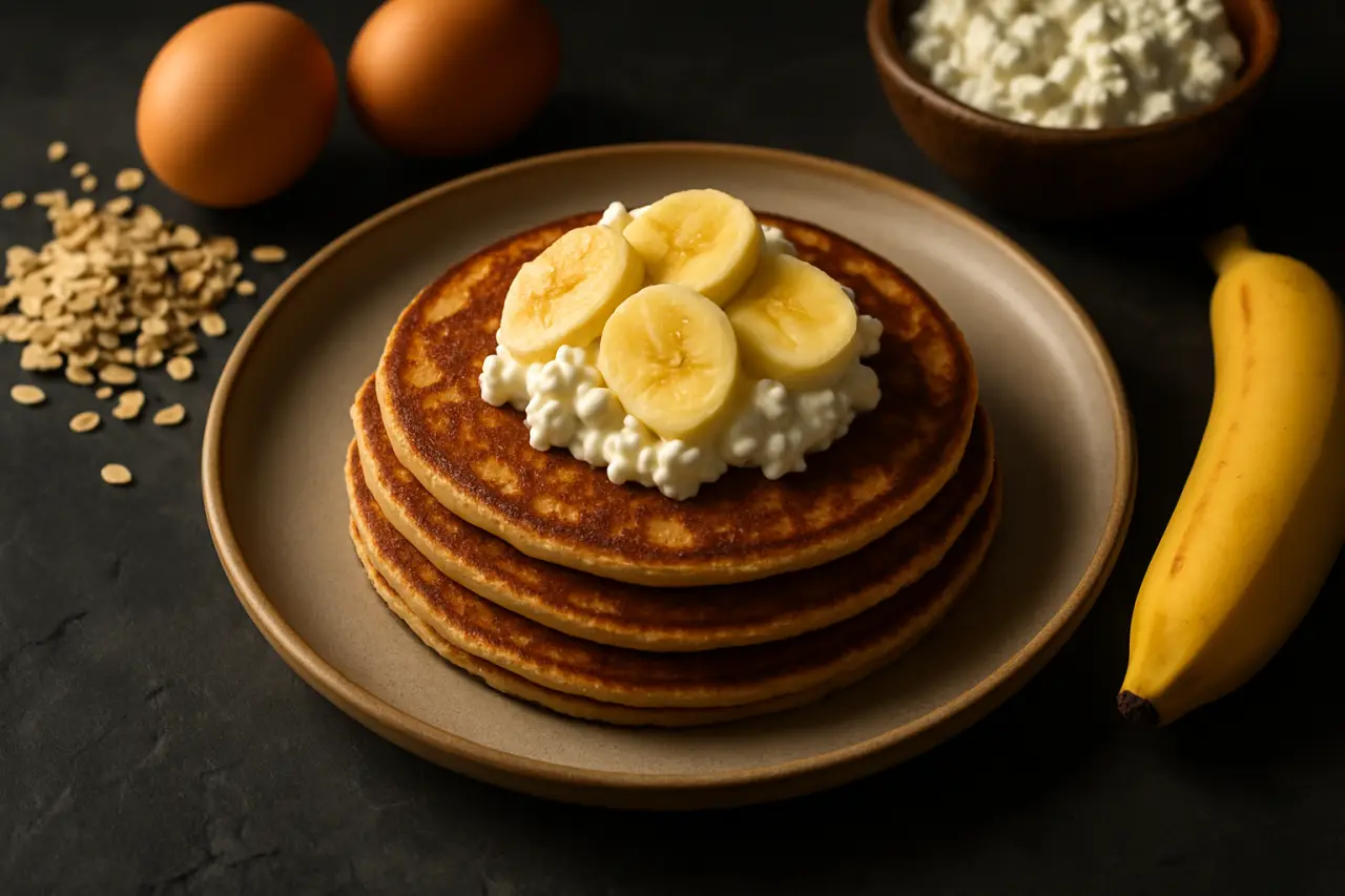Protein Pancakes - weekend pancakes the kids will fight over, with enough protein that you're not raiding the biscuit tin by 10am